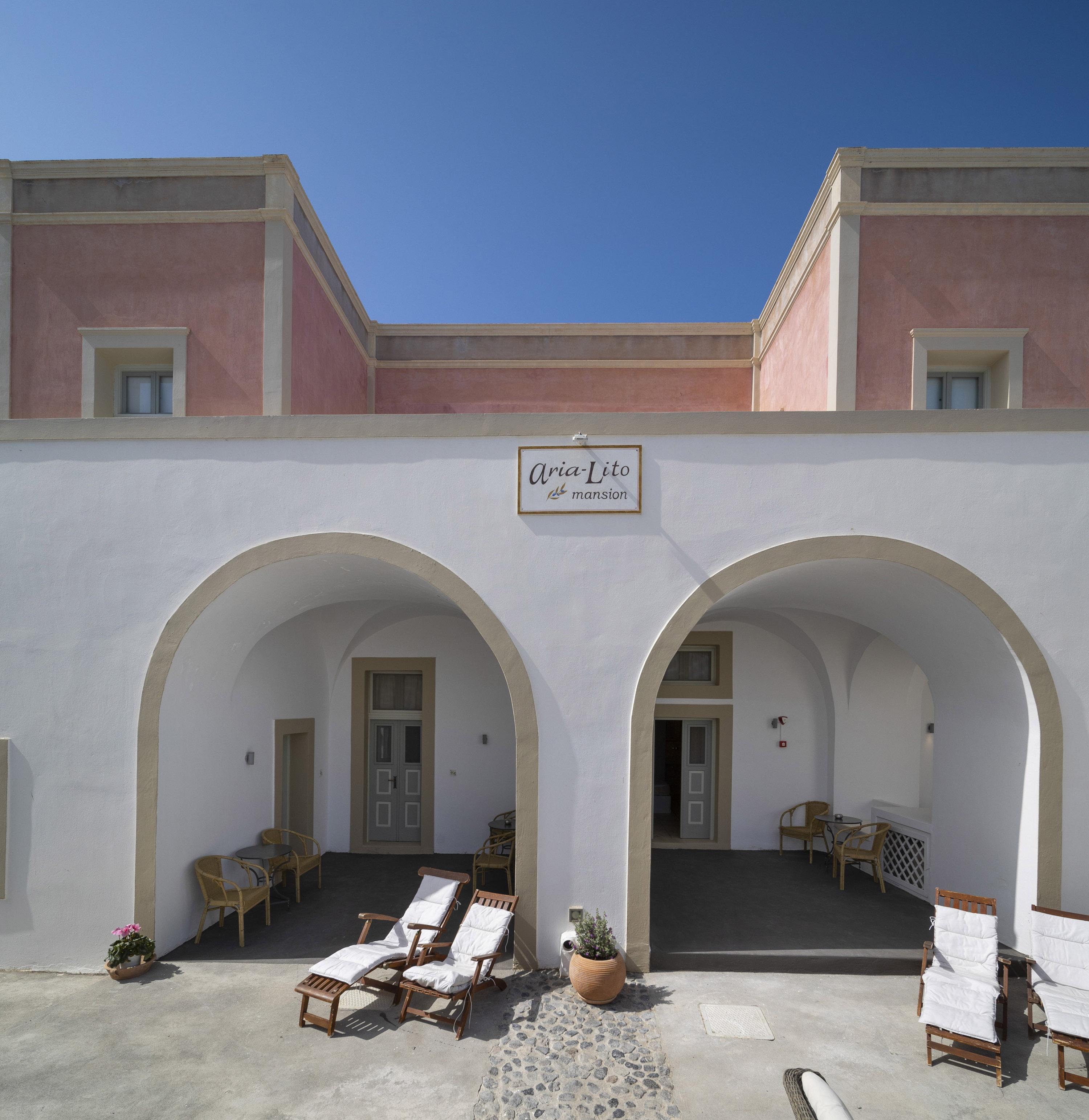 Aria Lito Mansion Hotel Fíra Kültér fotó